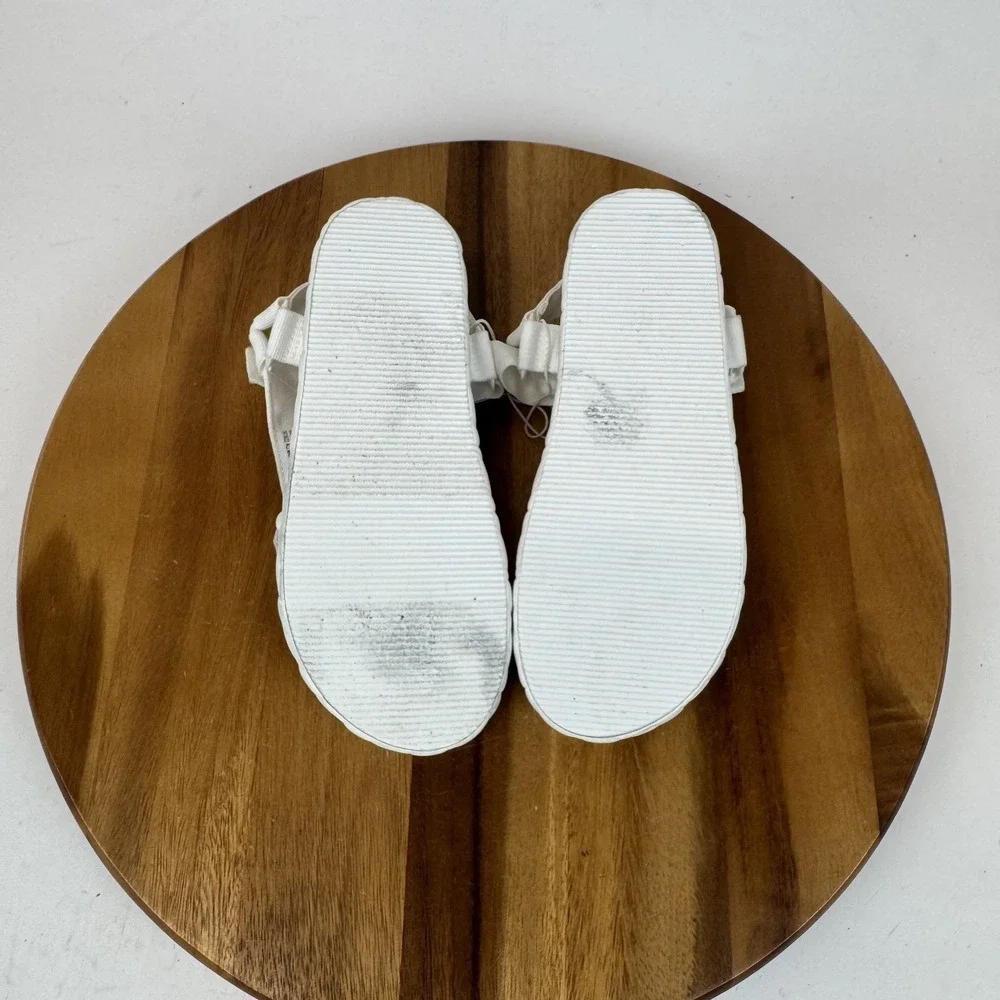 New NWOB Big‎ Kids Dolce Vita Zaidey Strappy Platform White Sandals Size 5 Y